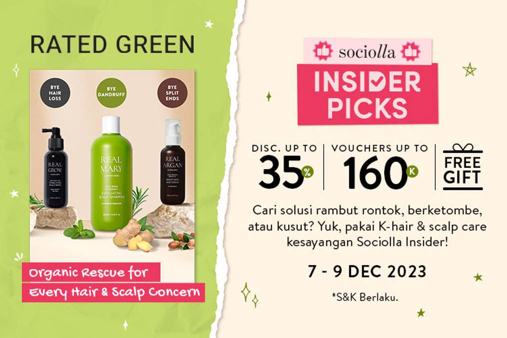 Jual Rated Green Scalp Pack 50 ml